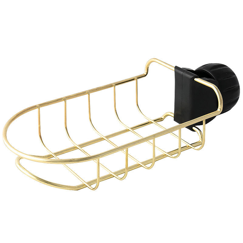 Sink Caddy for Kitchen and Bathroom in Gold – X-Nrg Life